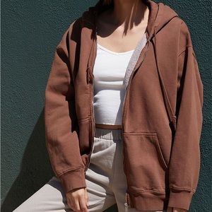 Brandy Melville Full Zip Hoodie